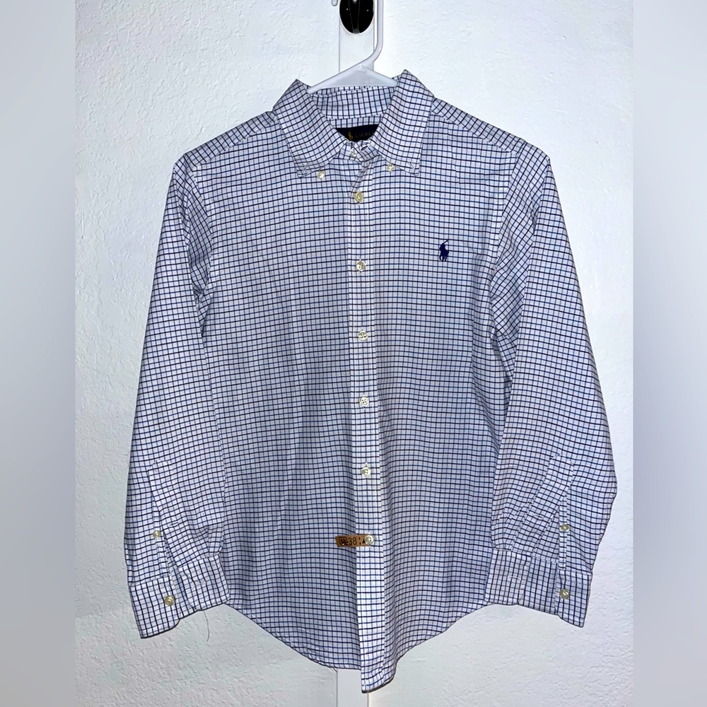Ralph Lauren Kids Boys Dress Shirt Size:12